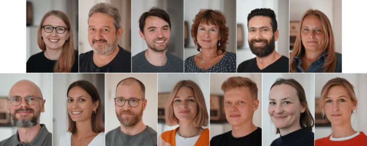 Portraits der Mitarbeitenden
